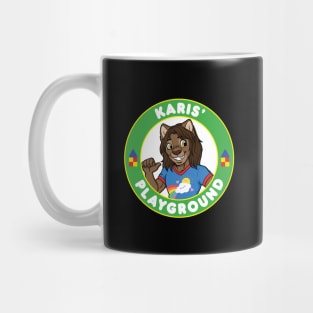 Karis Playground Round Logo Mug